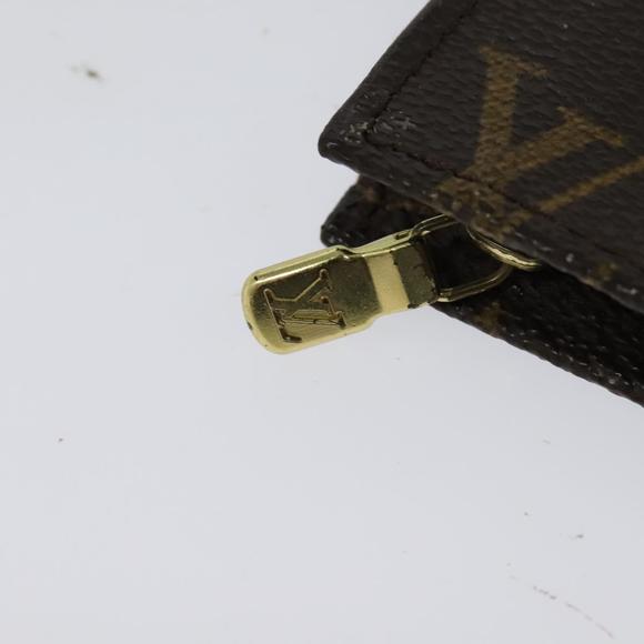 LOUIS VUITTON Monogram Bucket GM Accessory Pouch LV Auth th6063 - Picture 9 of 16